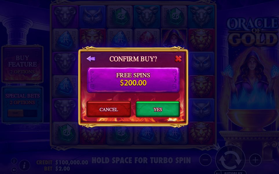 Free Spins-runda med Extra Multiplier-mätaren synlig