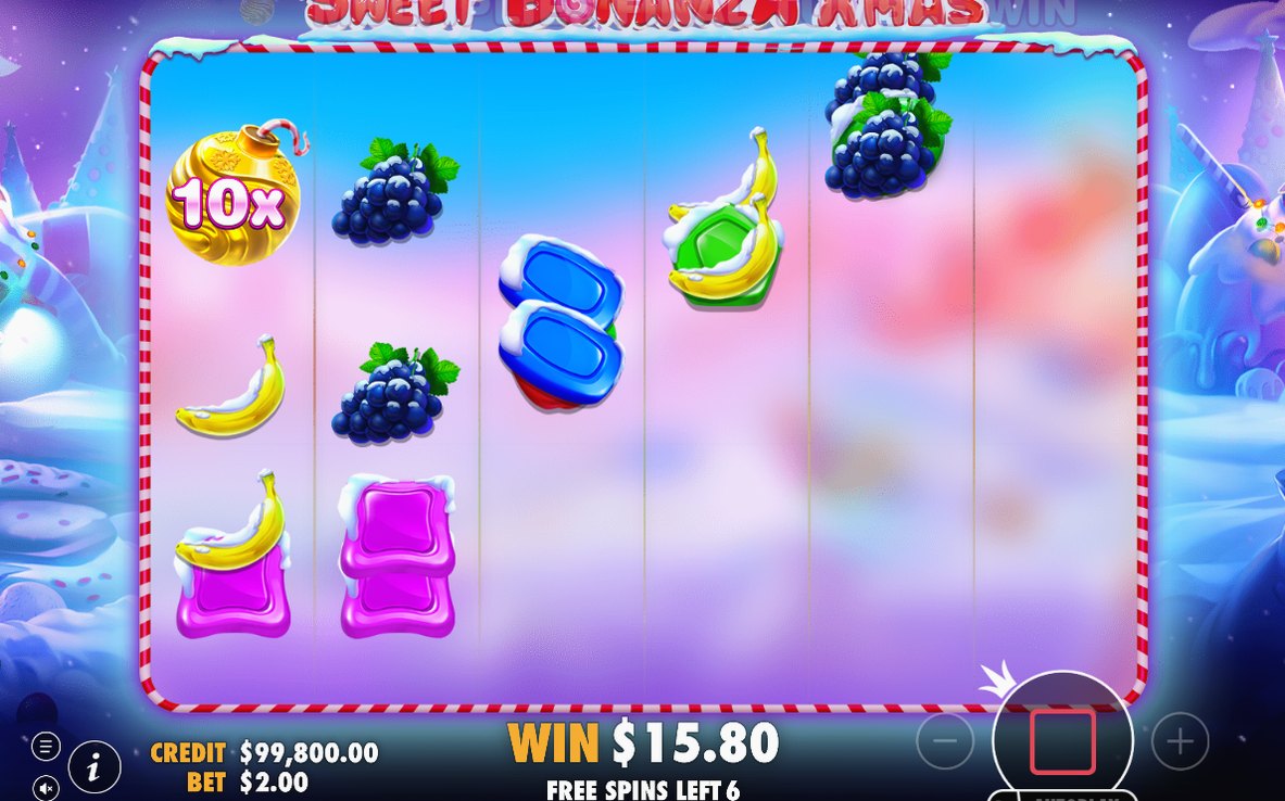 Free Spins med djupblå bakgrund och glittrande partiklar